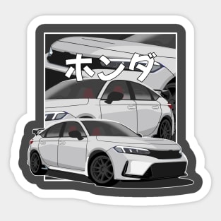 New Civic 11th gen Japanese Comics Sticker